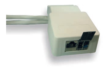 Коробка розеточная AMP [ 1933287-3 ] (Office Box, белая, двухпортовая настенная для установки модулей SL-типа, включая AMP-TWIST)