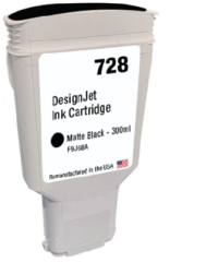 Картридж HP 728 [ 3WX25A ] (matte black, 130 ml) для HP DJ T730/T830