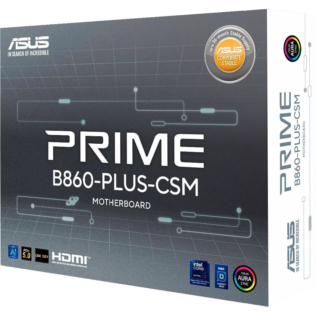Материнская плата ASUS PRIME B860-PLUS-CSM (90MB1KA0-M0EAYC)