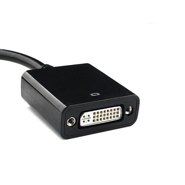 Кабель-переходник DisplayPort-DVI ORIENT С307 (DP (male) - DVI-I (female), черный, 0.2 м) [ С307 ]