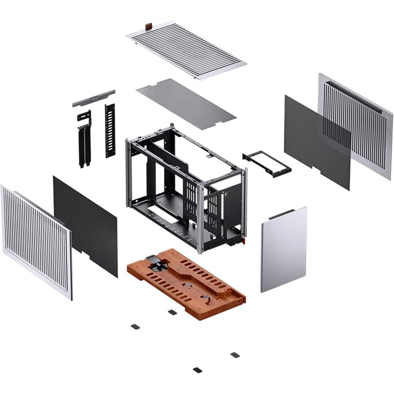 Корпус без блока питания JONSBO T9 Silver