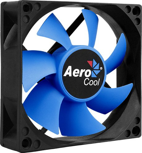 Вентилятор для корпуса AeroCool Motion 8 plus 1 вентилятор 80x80x25 мм