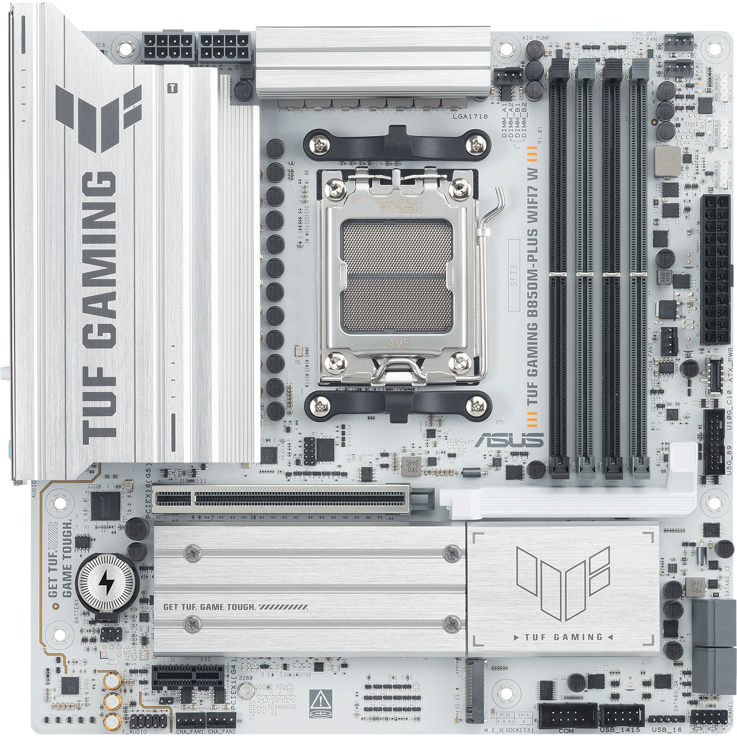 Материнская плата ASUS TUF GAMING B850M-PLUS WIFI7 W (90MB1MD0-M0EAY0)