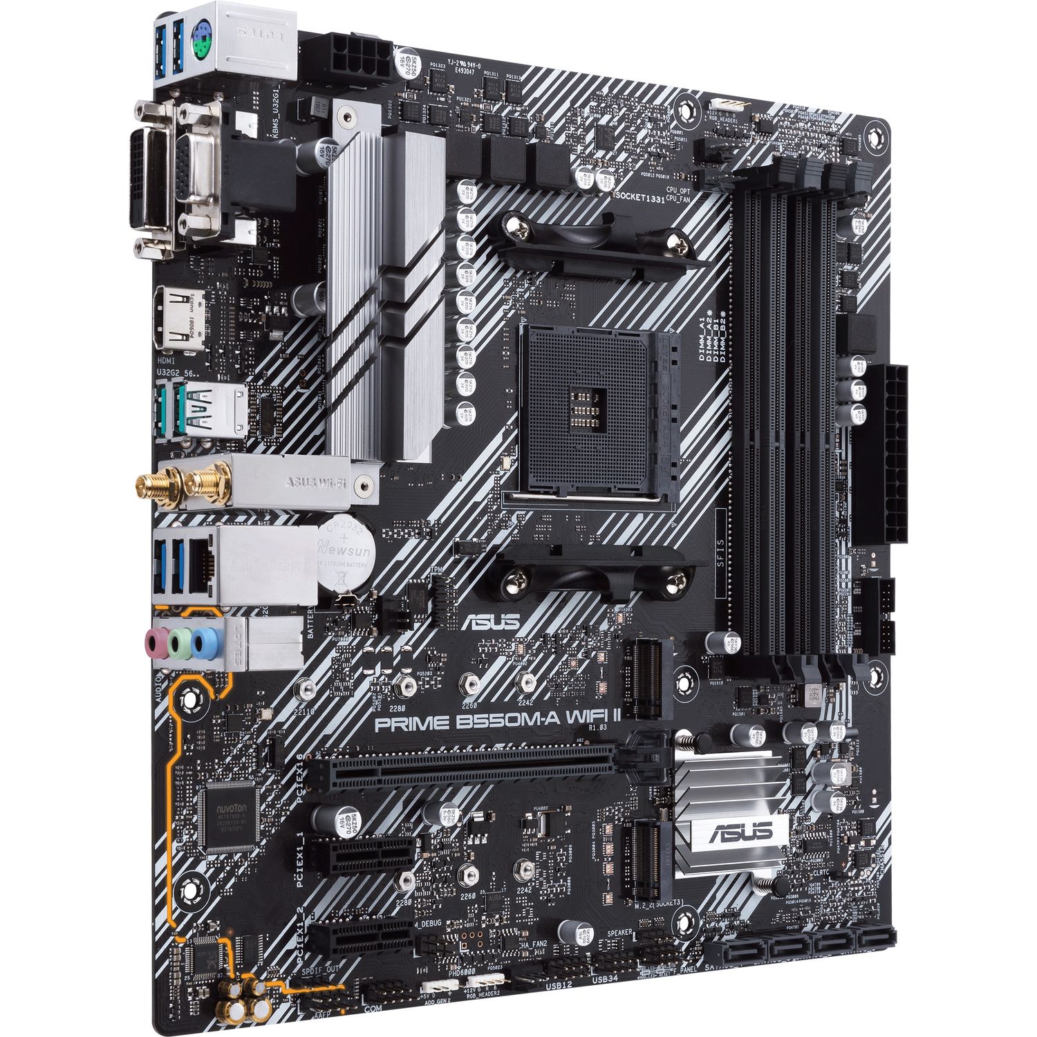 Материнская плата ASUS PRIME B550M-A WIFI II (90MB19X0-M0EAY0)