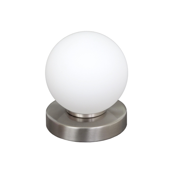 Лампа настольная ORIENT (форма шара, 12 светодиодов, сенсорный выключатель, питание от USB) [ L-025 ]