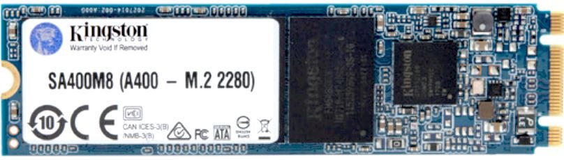 Накопитель SSD M.2 240GB Kingston A400 (SA400M8/240G) Retail (500/350МБ/сек, SATA600, 3D TLC, TBW 80, M.2 2280)