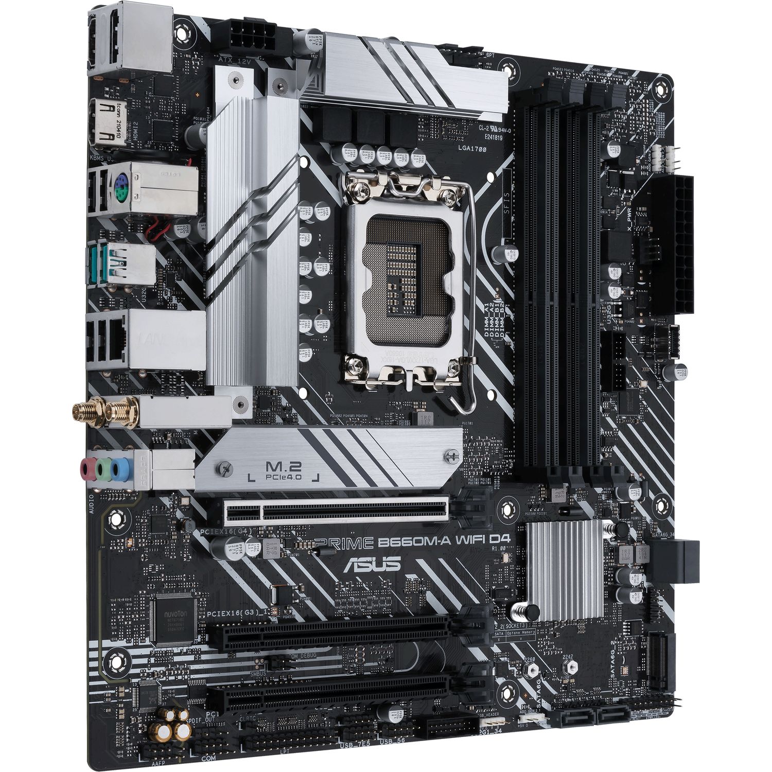 Материнская плата ASUS PRIME B660M-A WIFI D4 (90MB1AE0-M1EAY0)