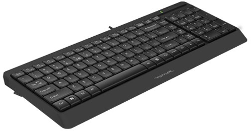 Клавиатура A4-Tech Fstyler FK15 (черный, USB, мембранная, 1.5 м, 103 кл., полноразмерная) [ fk10 black ]