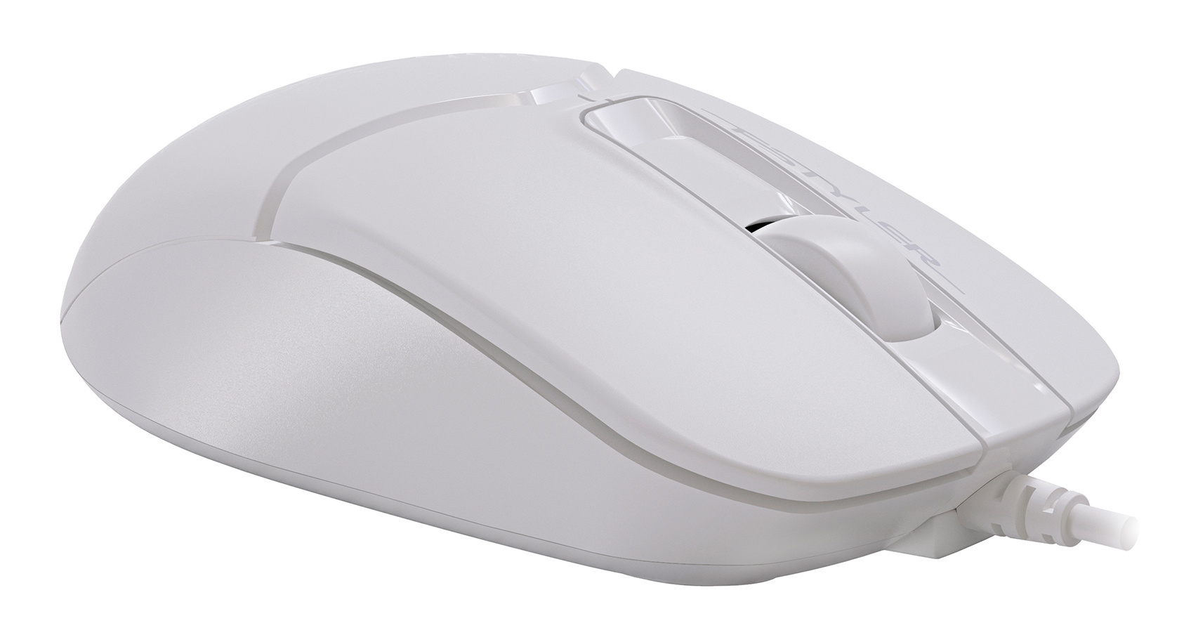 Комплект клавиатура + мышь A4-Tech Fstyler F1512 (белый, USB, мембранная кл-ра, 1.5 м, полноразмерная кл-ра, оптическая мышь, 1500 dpi) F1512 White
