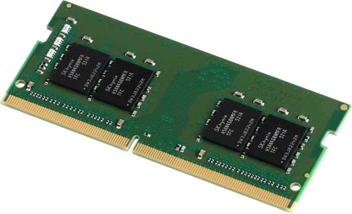 Память SODIMM DDR4 8GB (PC4-21300, 2666MHz) Kingston ValueRAM (1шт x 8ГБ, CL 19-19-19, 1.2В, SR x8, высота 30 мм) [ KVR26S19S8/8 ]
