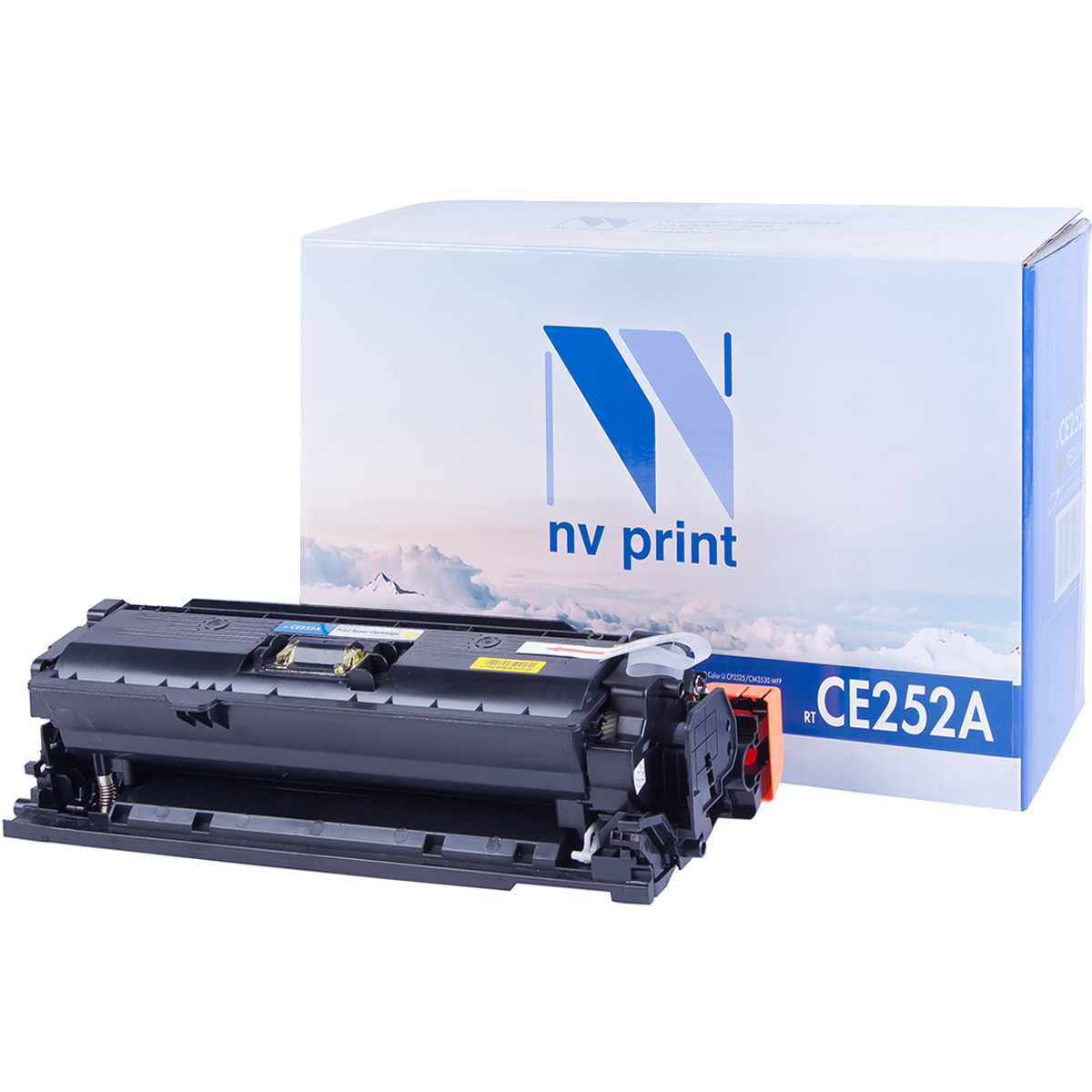 Картридж NV Print [ аналог HP CE252A ] для HP Color LJ CP3525/CM3530 MFP (yellow, до 7000 стр)