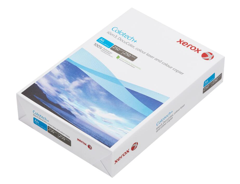 Бумага XEROX Colotech Plus (A4) 250 л. (250 г/м2, 161%CIE) [ 003R94671 ] Грузить кратно 4шт