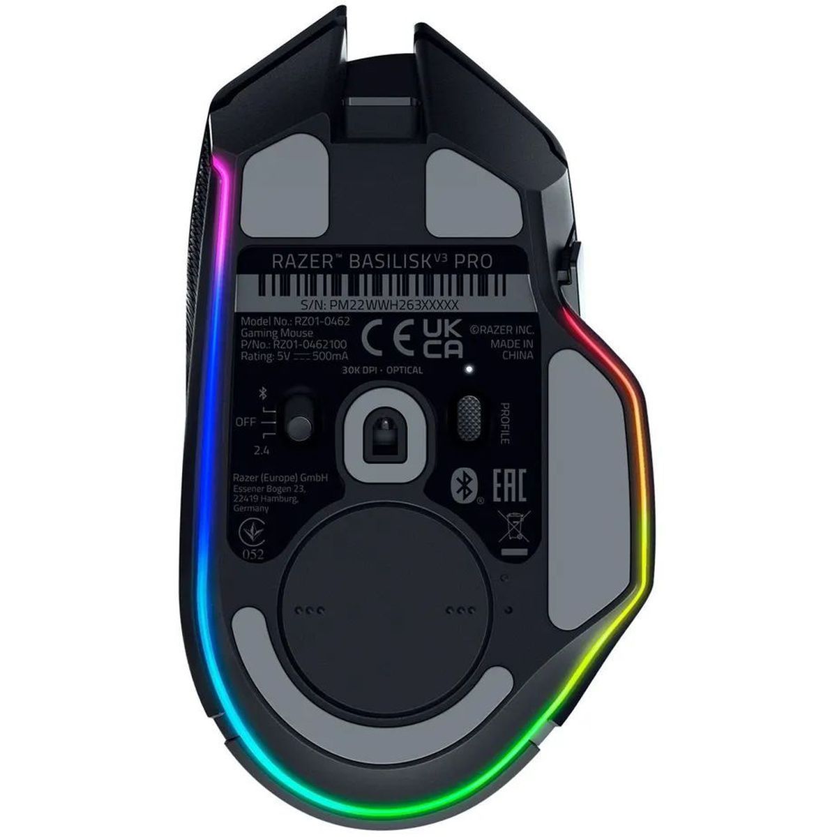 Игровая мышь Razer Basilisk V3 Pro 35K - Black gaming mouse Razer Basilisk V3 Pro 35K - Black gaming mouse RZ01-05240100-R3G1