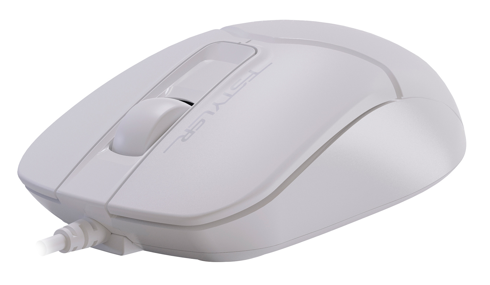 Комплект клавиатура + мышь A4-Tech Fstyler F1512 (белый, USB, мембранная кл-ра, 1.5 м, полноразмерная кл-ра, оптическая мышь, 1500 dpi) F1512 White