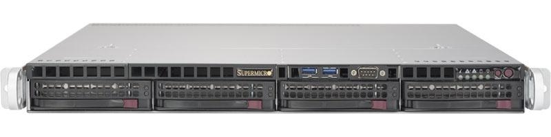 Серверная платформа SUPERMICRO SYS-5019S-MR (LGA1151, C236, PCI-E, SVGA, SATA RAID, 4xHS SATA, 2xGbLAN, 4DDR4 400W HS) [ SYS-5019S-MR ]