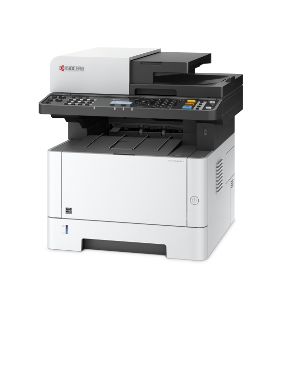 Уцененный товар МФУ черно-белый лазерное Kyocera M2040dn (принтер/сканер/копир, A4, DADF 50, до 40 ppm, 1200x1200 dpi, 600x600 dpi, USB 2.0, LAN x 10/
