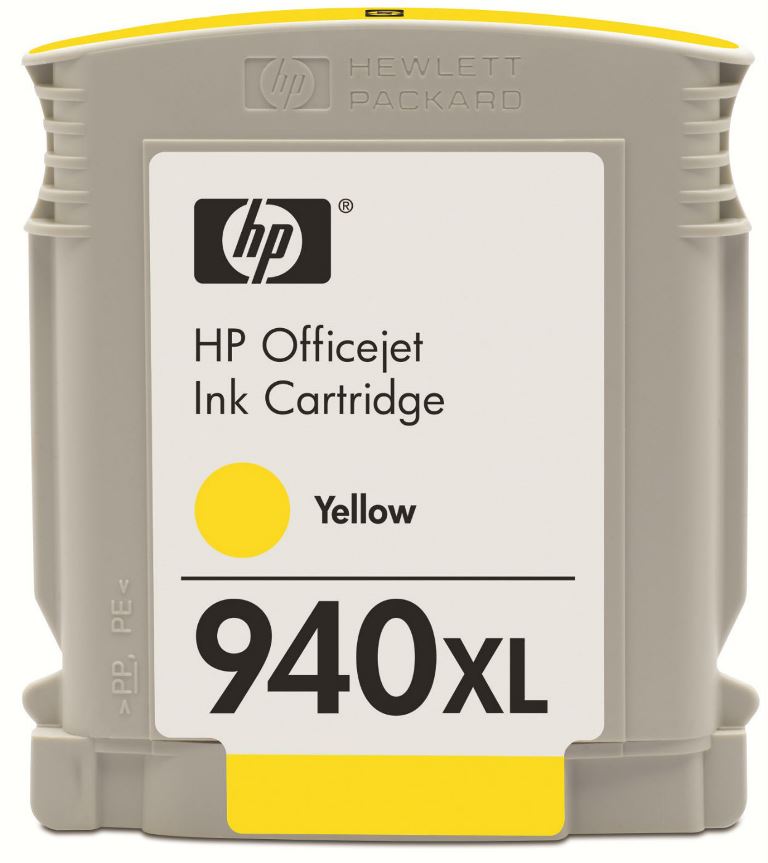 Картридж HP 940XL [ C4909AE ] (yellow, до 1400 стр) для OJ Pro 8000/8500