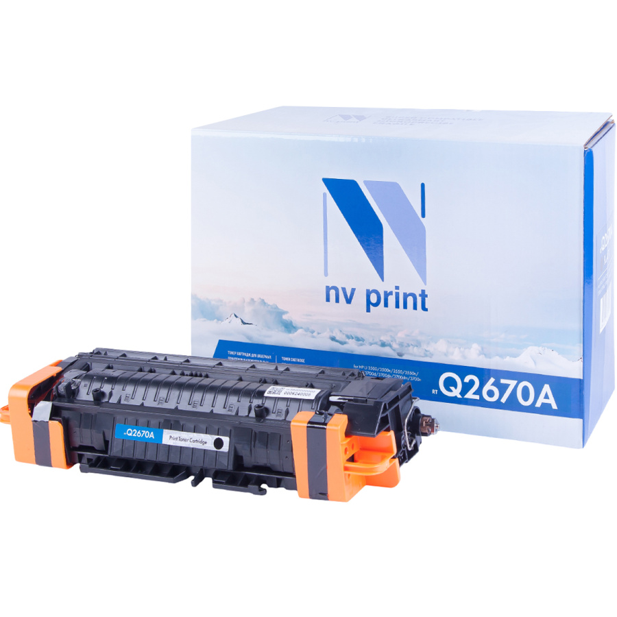 Картридж NV Print [ аналог HP Q2670A ] для Color LJ 3500/3550/3700 (black, до 6000 стр) для лазерных принтеров