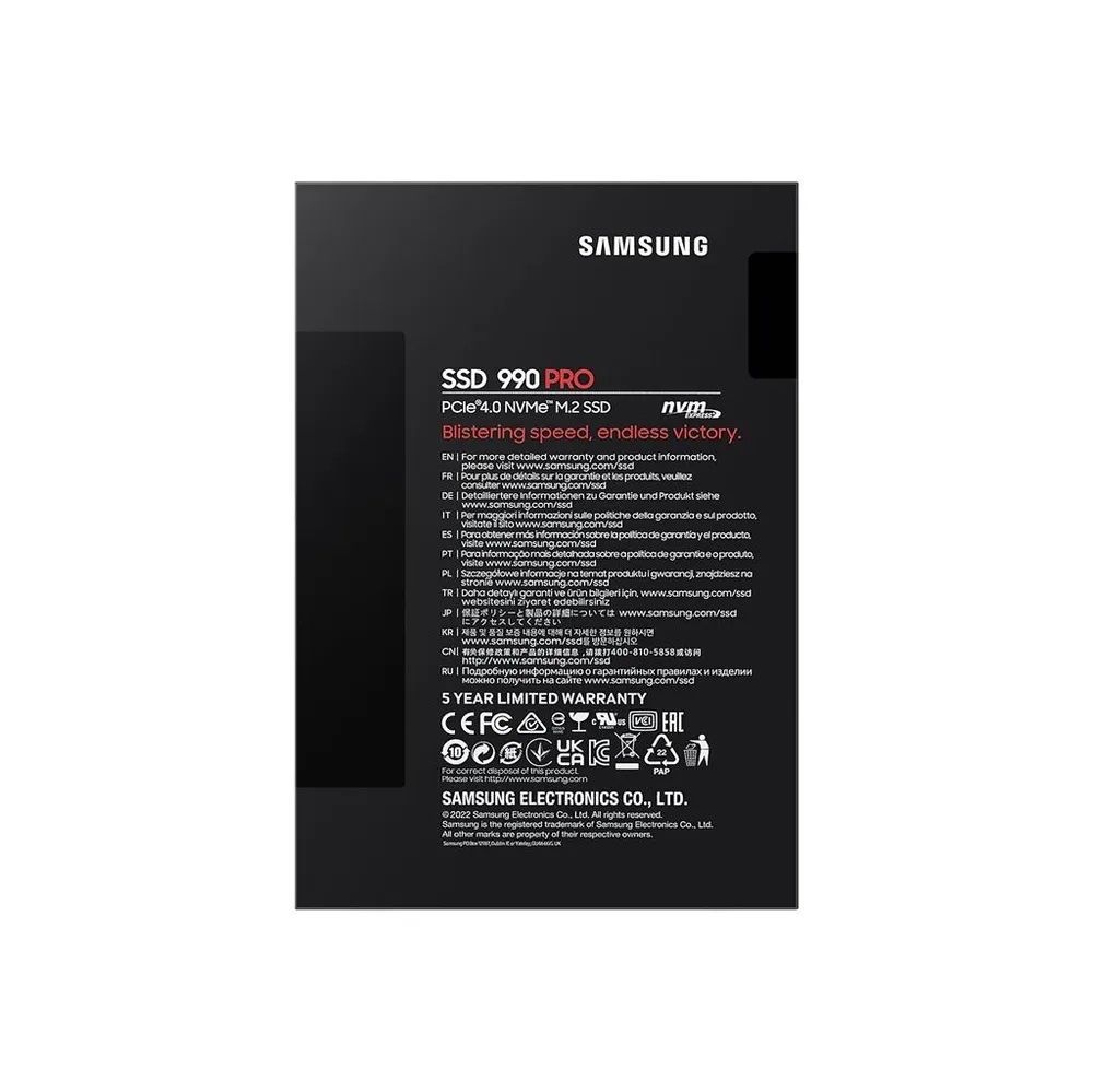 Твердотельный накопитель Samsung SSD 990 PRO