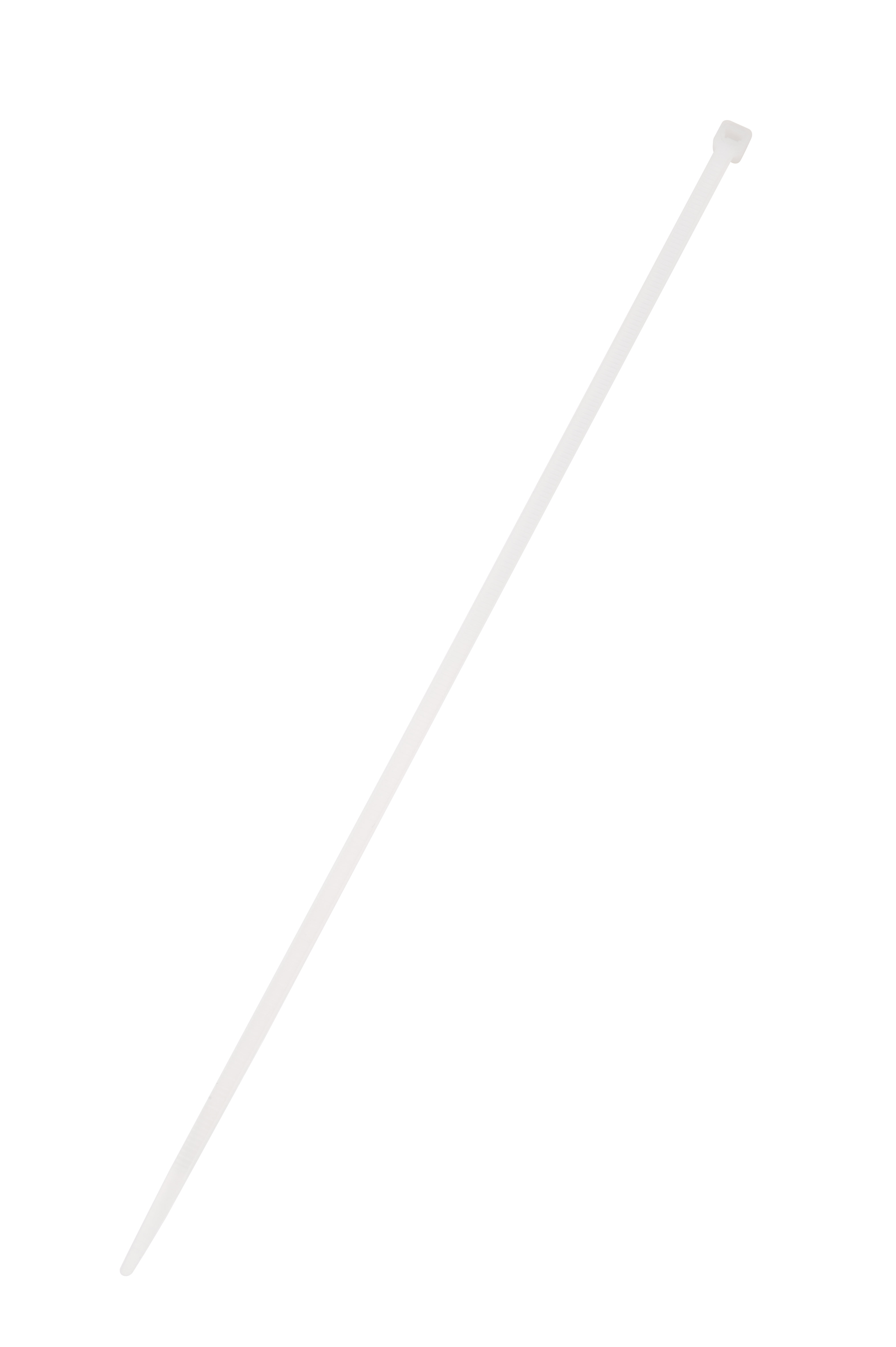 Хомут-стяжка кабельная    3,6х250 мм, кабельная нейлоновая 6,6, неразъемная, цвет белый (100шт) WRline WR-SHN-36-250W  