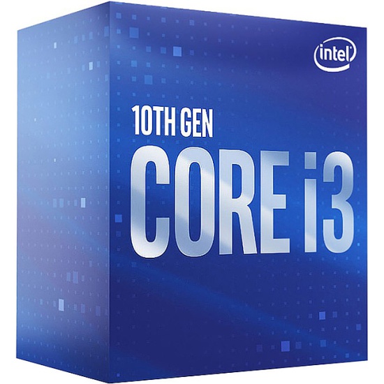Процессор Intel Core i3 10100 OEM (S-1200, ядер: 4, потоков: 8, 3.6-4.3 GHz, L2: 1MB, L3: 6 MB, VGA UHD 630, TDP 65W) CM8070104291317