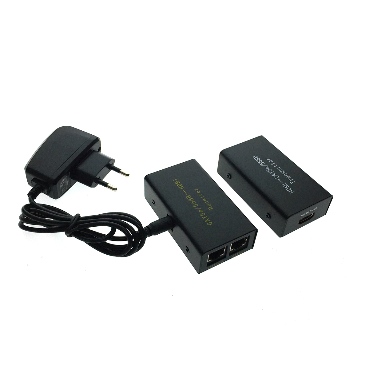 Передатчик сигнала HDMI Espada HCL0101 (передача сигнала HDMI 1.2а по витой паре (2 кабеля CAT-5e/6), видеосигнал до 1080p на расстояние до 30 м, в ко