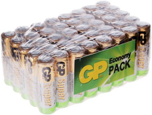 Батарейки AA GP Super Alkaline 15A LR6 (40 шт) [ GP 15A-B40 ]