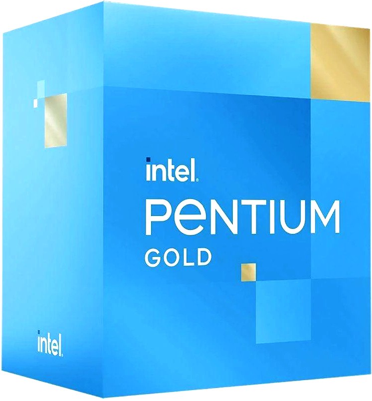 Процессор Intel Pentium Gold G7400 OEM (S-1700, ядер: 2, потоков: 4, 3.7 GHz, L2: 2.5MB, L3: 6 MB, VGA UHD 710, TDP 46W) CM8071504651605