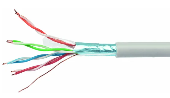 Кабель (F/UTP, кат. 5, 4 пары) Cablexpert FPC-5004E-SO (, экран, 305 м, серый)