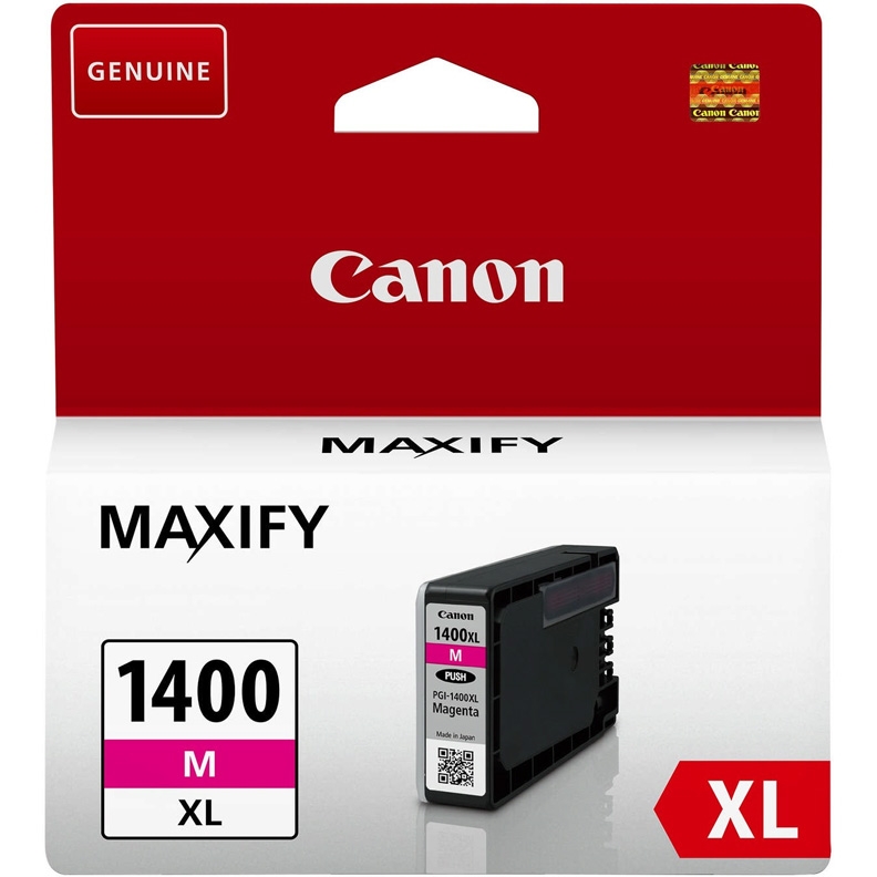 Уцененный товар Картридж Canon [ 9203B001 ] (срок годности до 2017.04) PGI-1400XL M для MAXIFY МВ2040/МВ2340 (magenta)