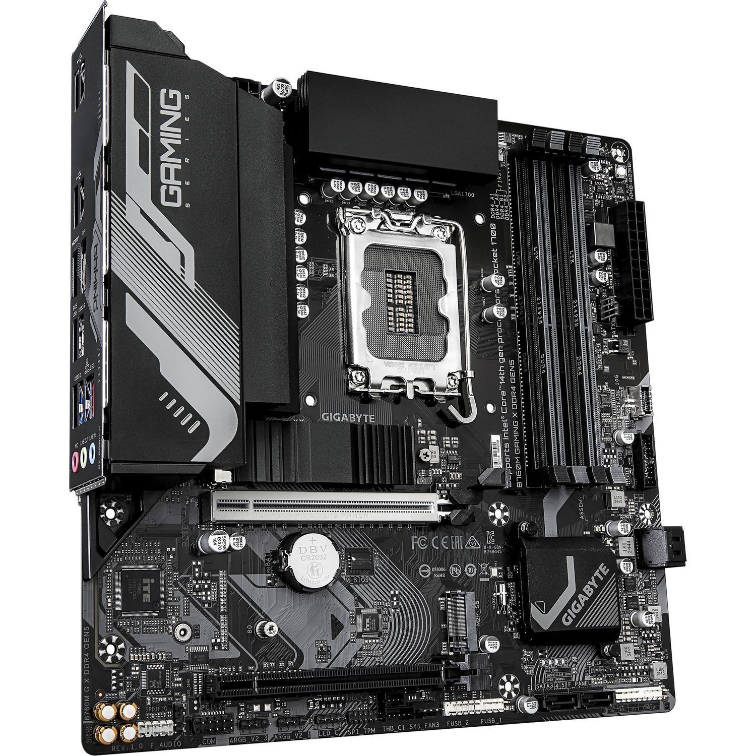 Материнская плата Gigabyte B760M G X DDR4 GEN5