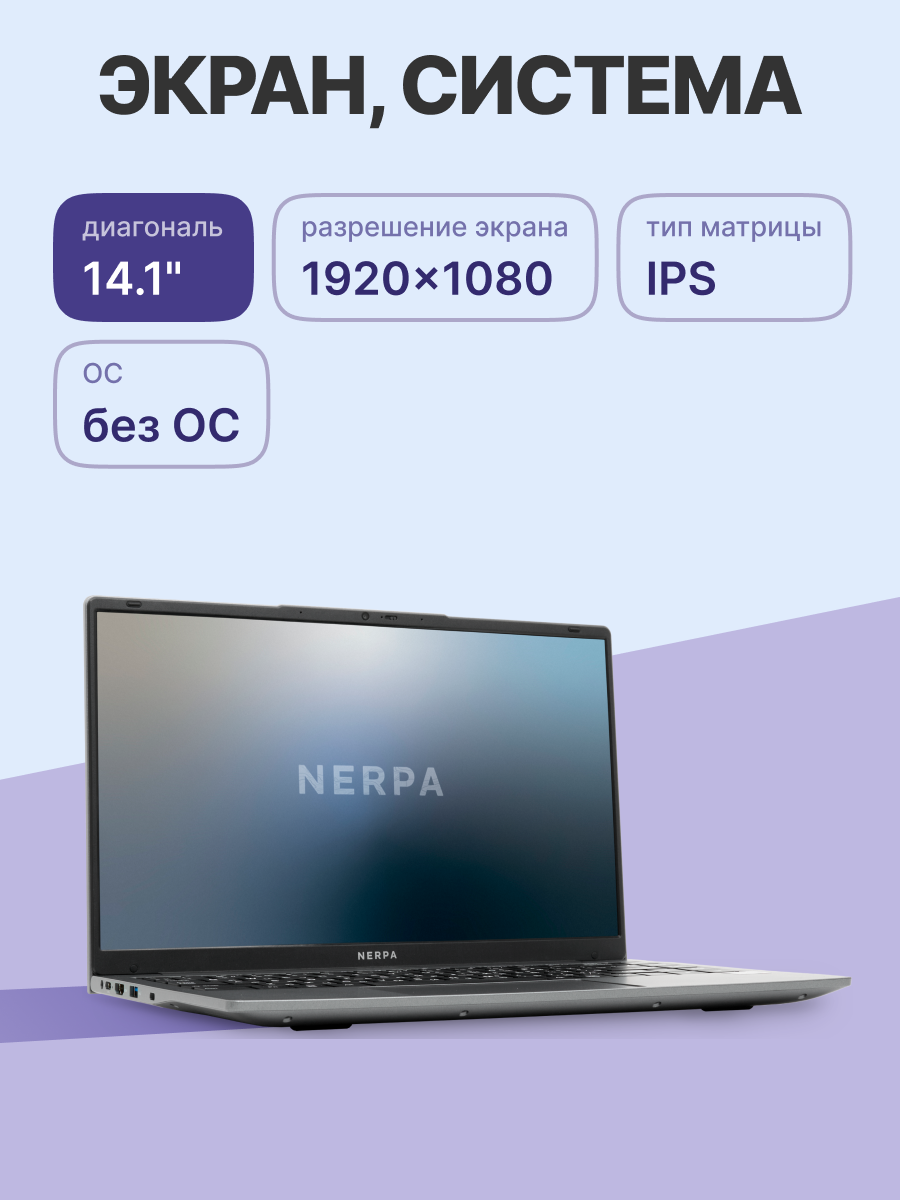 Ноутбук Nerpa Caspica A342 (A342-14BB165200G)