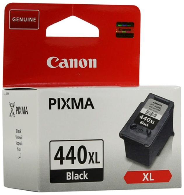 Уцененный товар Картридж Canon [ 5216B001 ] (Повреждена упаковка) PG-440XL (до 600 стр) для PIXMA MG2140/ MG3140 (black, 21 мл ml)