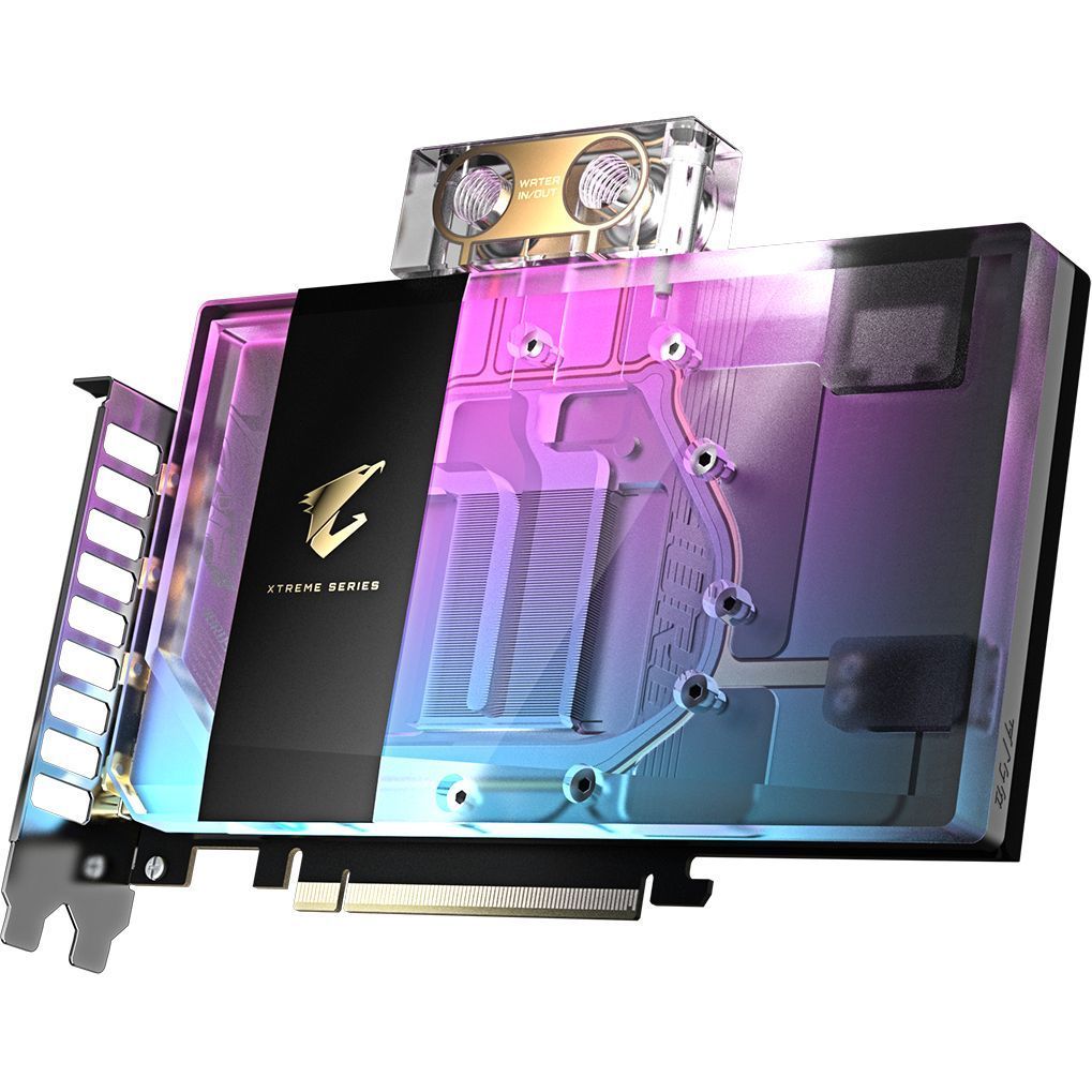 Видеокарта GIGABYTE AORUS GeForce RTX 5080 Xtreme WaterForce WB 16G (GV-N5080AORUSX WB-16GD)