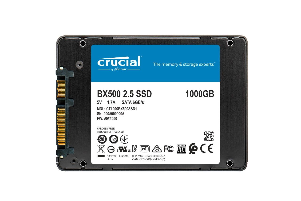 Твердотельный накопитель Crucial BX500 CT1000BX500SSD1
