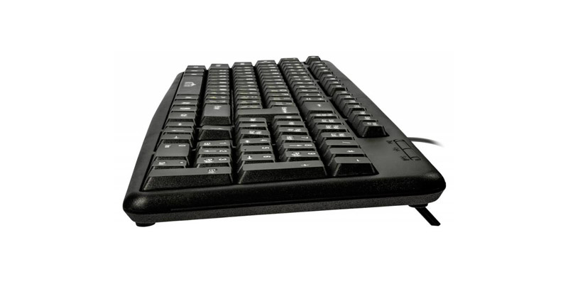 Клавиатура Oklick 130M (черный, USB, мембранная, 1.3 м, 105 кл., полноразмерная) [ 337077 ]